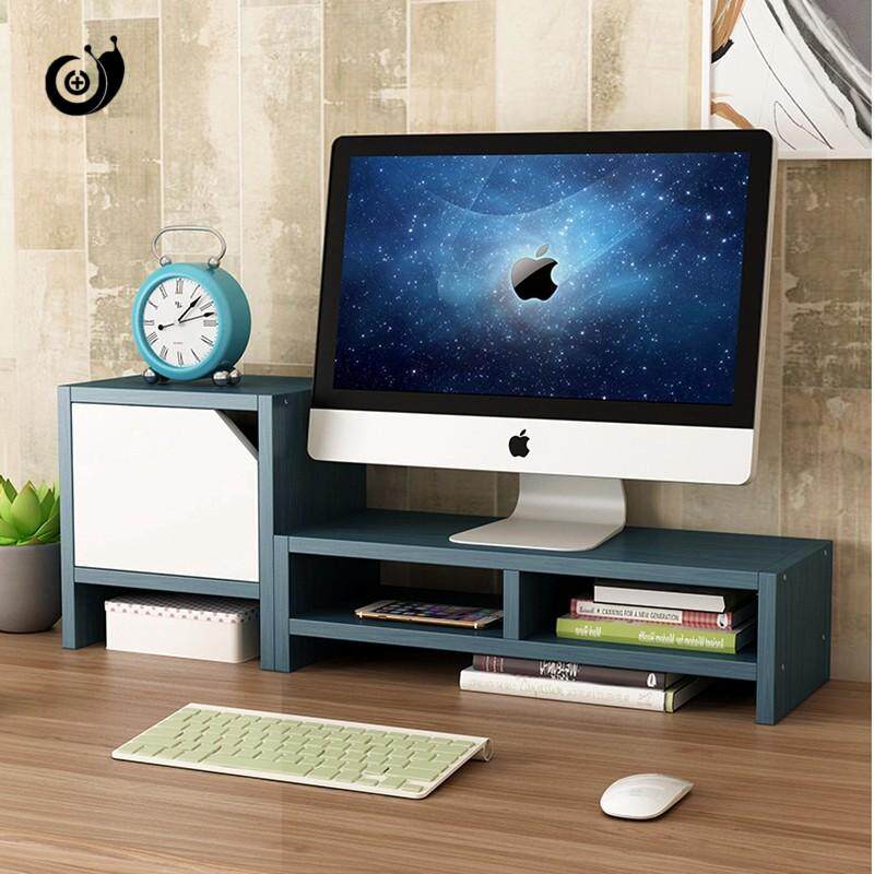 Office computer rack monitor heightened screen base heightened desktop keyboard storage organize computer rack