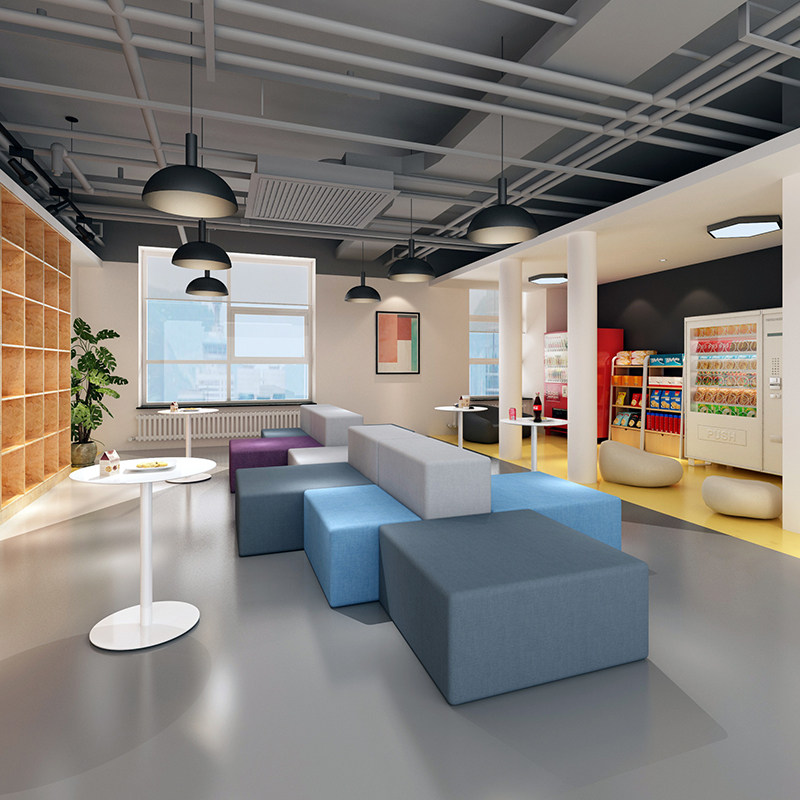 Kindergarten early education center training institution parents waiting rest area mall hall special-shaped creative sofa combination