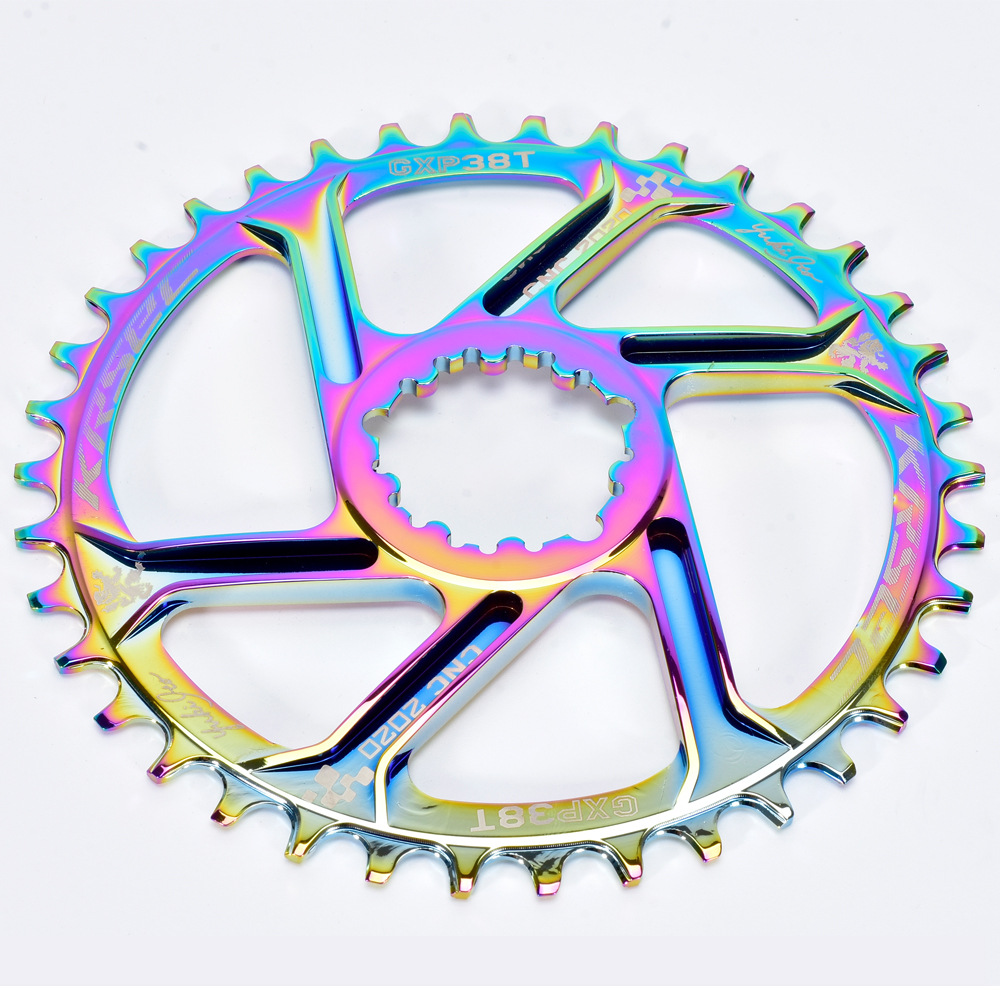 Mountaineering vehicle modified X9 X1 XO GXP direct disc 32 34 36 38T positive and negative tooth integrated large tooth disc