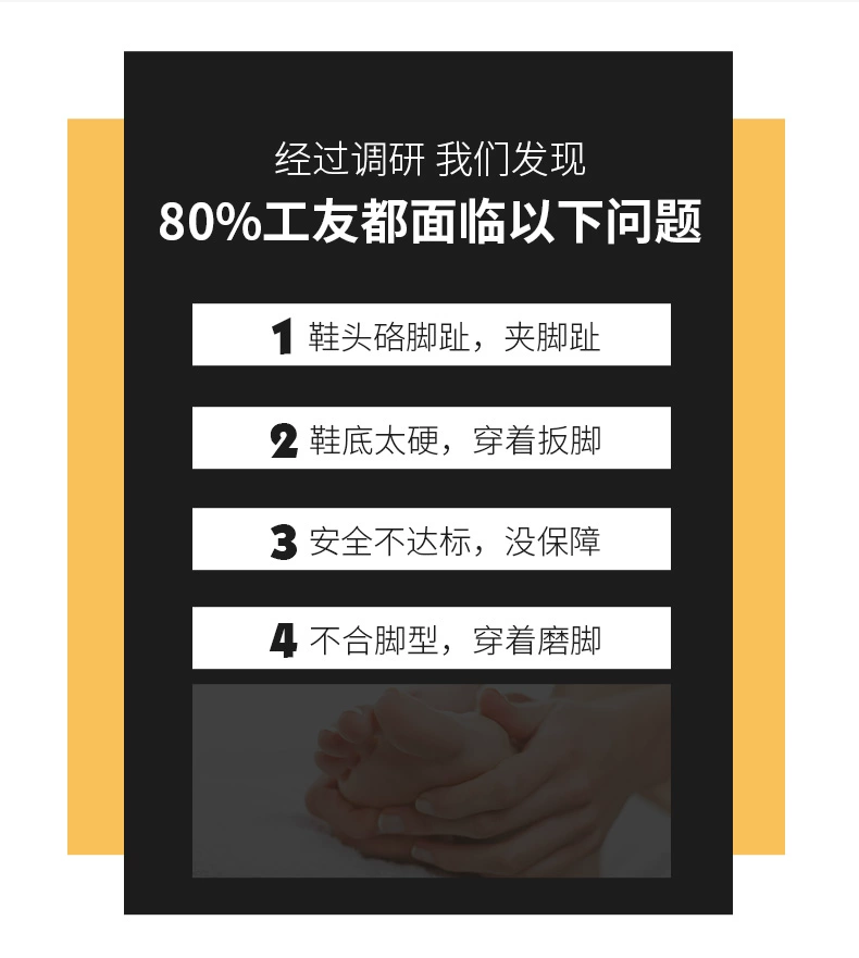 Men's labor protection shoes, anti-smash, anti-puncture, insulated, winter construction site work, steel toe high-top old safety shoes with steel plates
