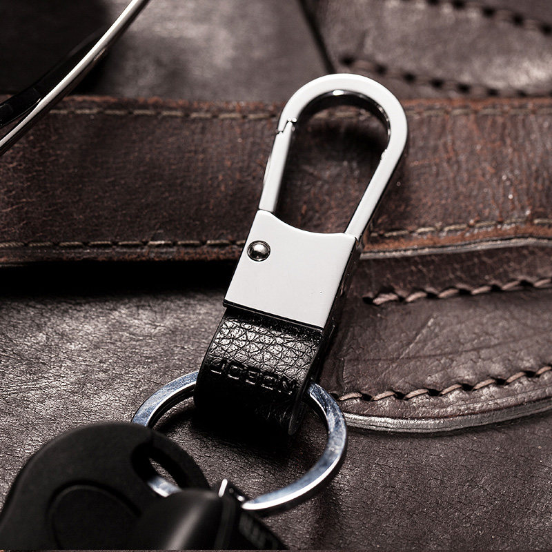 Zhongbang keychain men's and women's car waist key chain pendant simple key ring belt detachable