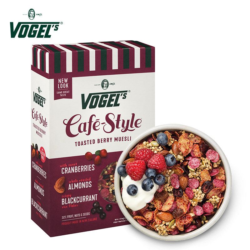 新西兰进口 Vogel’s 沃格尔 水果坚果燕麦片 400g 双重优惠折后￥19包邮包税 5款可选