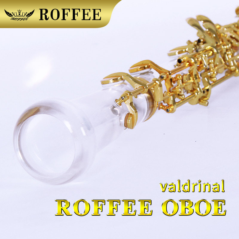 German ROFFEE Raffi crystal oboe fully automatic 18K gold-plated button professional collection performance-grade OBOE