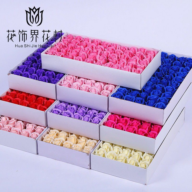 Rose Soap Floral Floral Floral Flower Arrangement Exclusive Wedding Celebration Valentine's Day Gift Handmade Flower Soap Rose