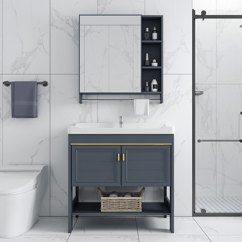 Bathroom cabinet combination Floor-to-ceiling washbasin washbasin Integrated balcony washbasin Powder room washbasin washbasin