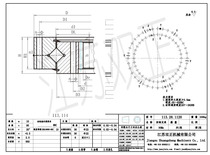 Manufacturers specialize in customizing all kinds of engineering machinery slewing bearing bearings Slewing ring gear turntable cross roller