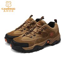 Beauty Loci Home Genuine Leather Mens Shoes 2022 Spring Summer Bull Leather Outdoor Hiking Shoes Climbing Shoes Non-slip Wear Shoes