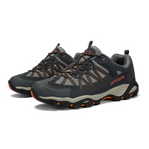 American Foreign Trade Shoes Original Single Spring Autumn Genuine Leather Outdoor Climbing Shoes Couple Men Womens Shoes Non-slip Abrasion Resistant Hiking Shoes