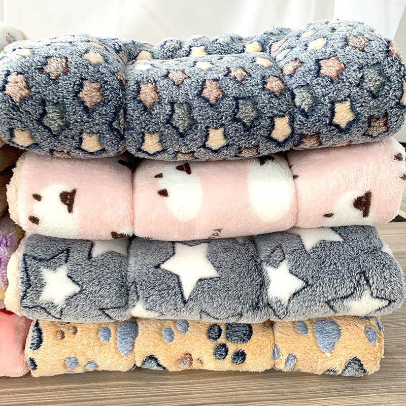 Dog mat winter cat thick blanket autumn and winter kennel cartoon cat nest sleeping with cotton quilt warm sleeping pad