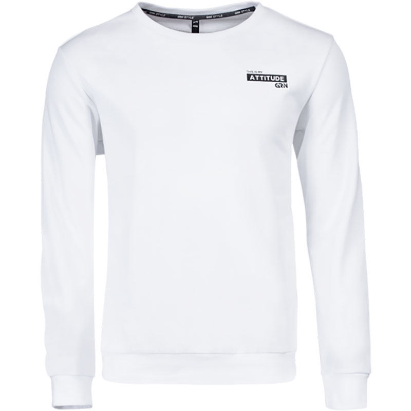 Noble bird men's sportswear autumn and spring new casual round neck student pullover sweater men