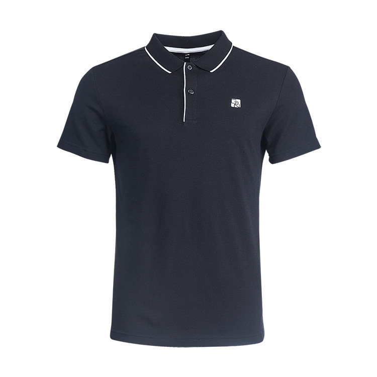 Noble bird men's short-sleeved shirt summer new fashion knitted lapel short-sleeved shirt