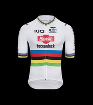 (Customized version for fans) 2024 Alpecin Tour de France summer rainbow shirt short-sleeved cycling jersey