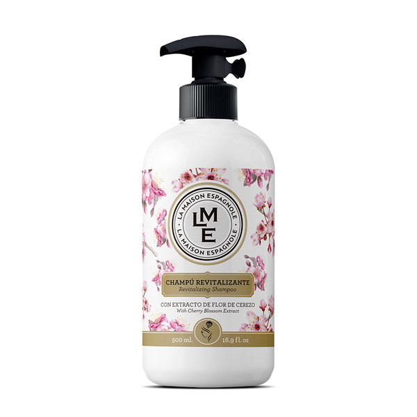 西班牙进口 LA MAISON ESPAGNOLE 樱花无硅油洗发水 500ml*2瓶 双重优惠折后￥39包邮包税（拍2件）