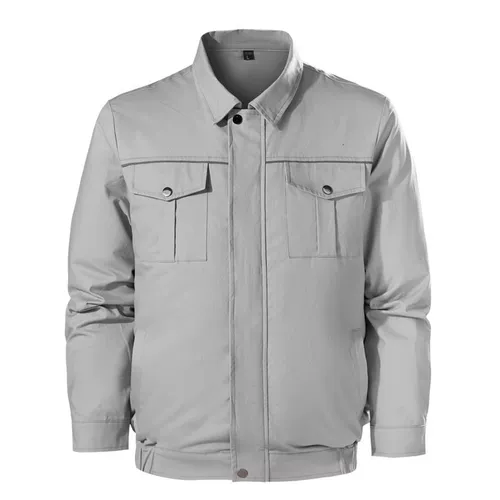 Летний охлаждающий хлопковый вентилятор для работы, рабочая одежда