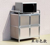 Economical aluminum alloy sideboard simple small stove cabinet Cabinet combination cabinet Mobile Kitchen Cabinet