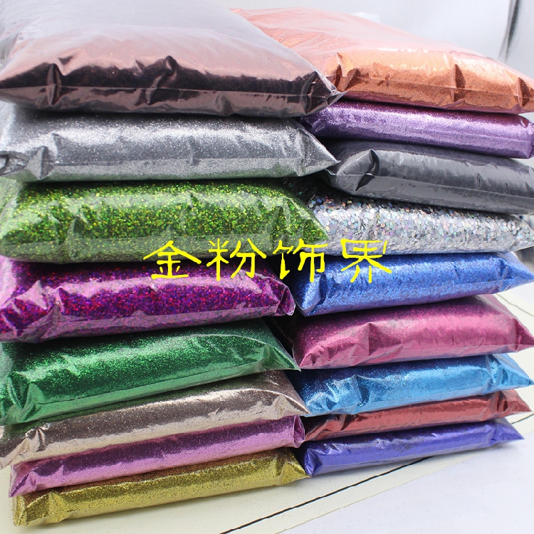 0.3mm factory direct sales gold powder glitter powder laser shallot powder glitter powder 500 g bag sequin glitter