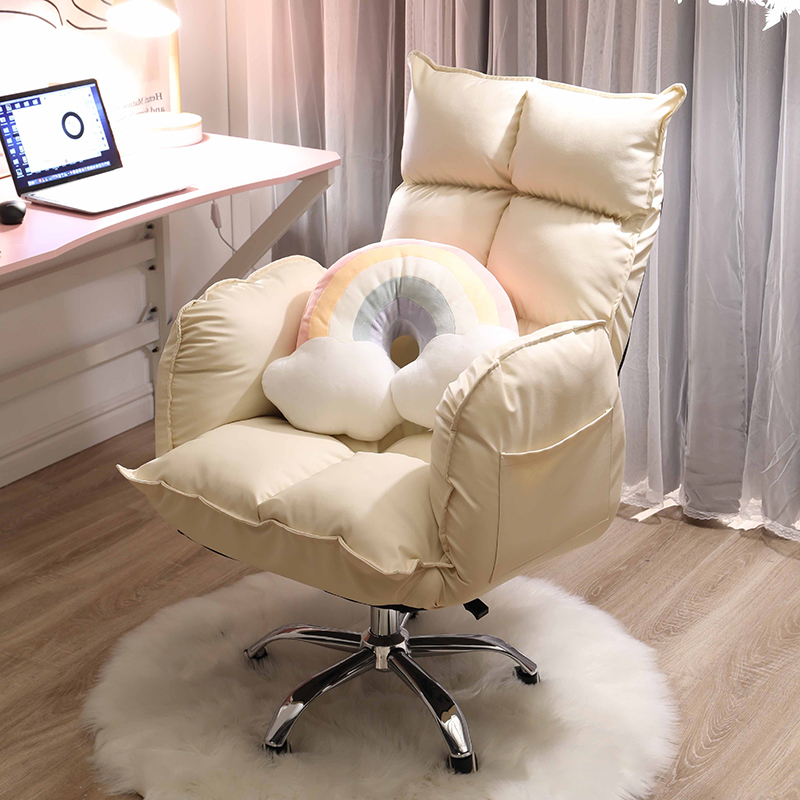 Home computer chair comfortable sitting study can lie boss chair backrest lazy lazy leisure rotating lift anchor chair