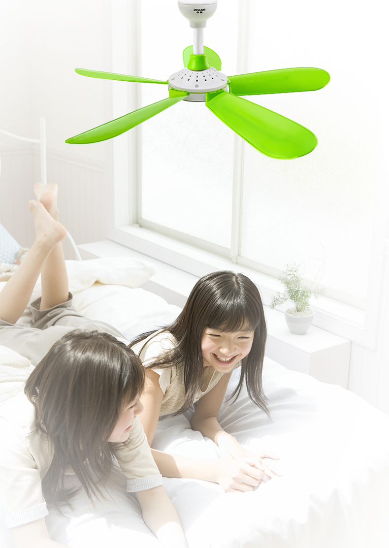 quạt mini để bàn làm việc Cửa hàng bách hóa mùa hè ZOLEE / Zhonglian quạt trần giường quạt trần ký túc xá hộ gia đình nhỏ quạt điện gió nhẹ - Quạt điện quạt cây senko