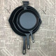 Foreign Trade Export Cast Iron Uncoated Frying Pan Non-Stick Pan 8-Inch 10inch 12inch Induction Cooker and Gas Stove Compatible