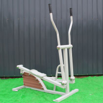 Outdoor treadmill outdoor park fixed running twist waist machine Park Community new rural high-grade plastic wood equipment