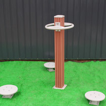 Outdoor Park community three twisted waist leg massage rose traction outdoor fitness equipment new national standard