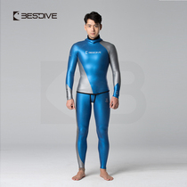 Bestdive Diving 2020 models Mens Colourful Stream Line Series 1 5-3mm Free diving Parted Wetsuit