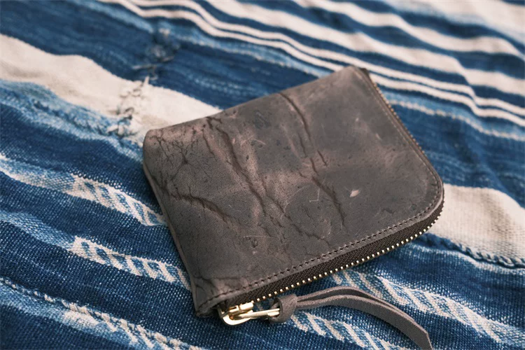 HDK (Haijue) Horween 3-е поколение портативный кошелек, карточные сумки, ретро удача монета пропуск