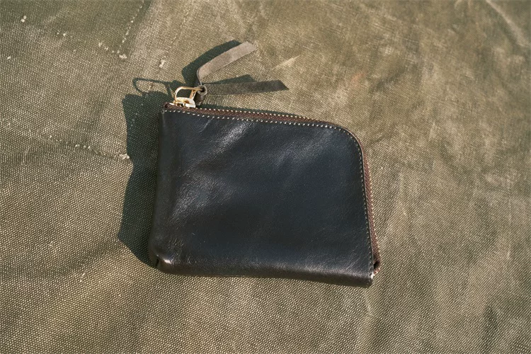 HDK (Haijue) Horween 3-е поколение портативный кошелек, карточные сумки, ретро удача монета пропуск