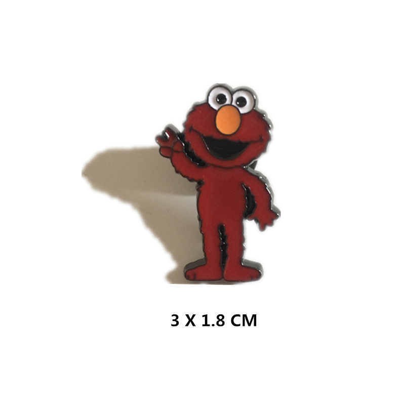Tide thương hiệu xu hướng đường phố phim hoạt hình Sesame Street trâm nam và nữ mô hình hoang dã với phụ kiện kim loại pin pin - Trâm cài cài áo