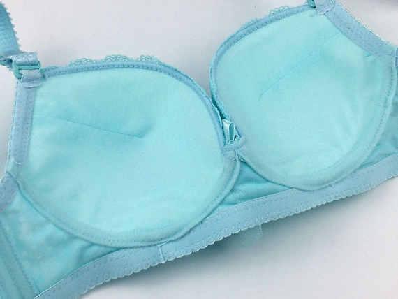Phiên bản Hàn Quốc mùa hè áo ngực nhỏ bé gái áo ngực mỏng thời kỳ phát triển không có vòng thép học sinh trung học 16/17 tuổi quần xì áo vú