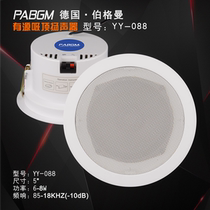  Active ceiling speaker with amplifier High-fidelity background music Ceiling speaker hole 160