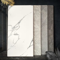 12mm Reinforced Composite Scandinavian Cement Gray Marble Pattern Commercial Space Wooden Floor Clothing Store Factory Direct Sale