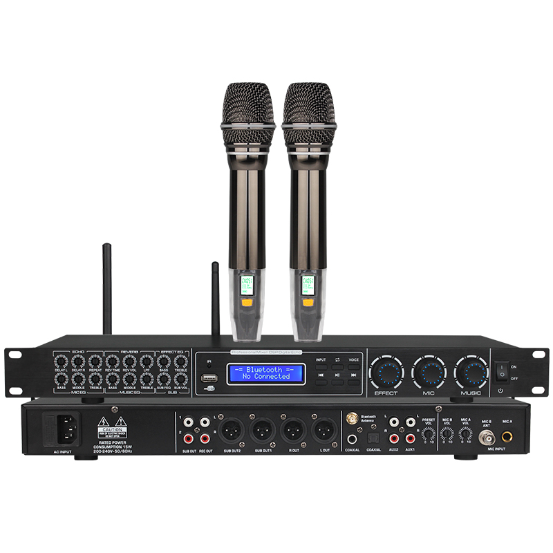 Former Stage Effectors Professional With Wireless Microphone Microphone K Song Reverberator Ktv Home Karok Mixers-Taobao