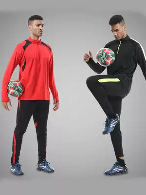 Football suit jacket Men's and women's custom long-sleeved training clothes Autumn and winter sports jacket diy printing LOGO jersey