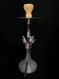 Арабский большой металлический кальян, алюминиевый сплав, 60см