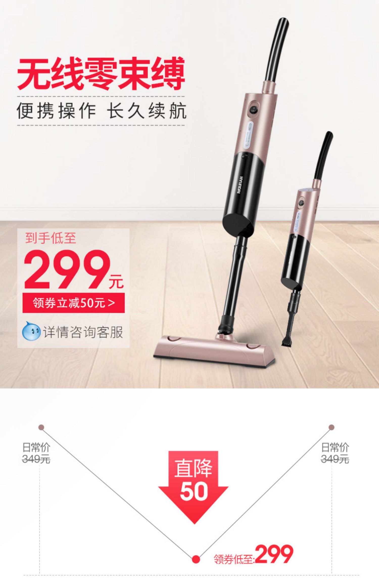 robot deebot de53 Hàn Quốc Máy hút bụi không dây Hyundai Hộ gia đình nhỏ Xe di động Sức hút lớn Sạc không dây Sucker - Máy hút bụi robot hút bụi