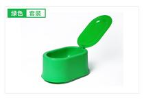  Promotional portable color decoration temporary use squatting plastic squatting disposable pony bucket