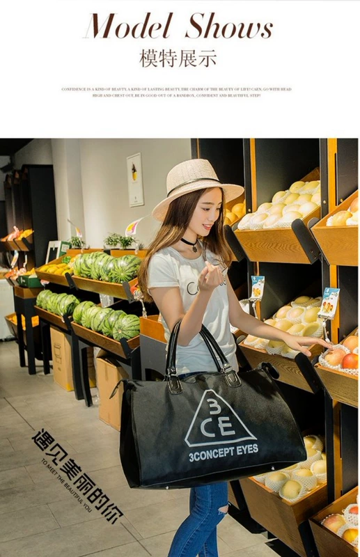 Little du lịch xách tay nhẹ và phiên bản tiếng Hàn đơn giản của gói chờ công suất lớn du lịch túi du lịch lên máy bay ngắn