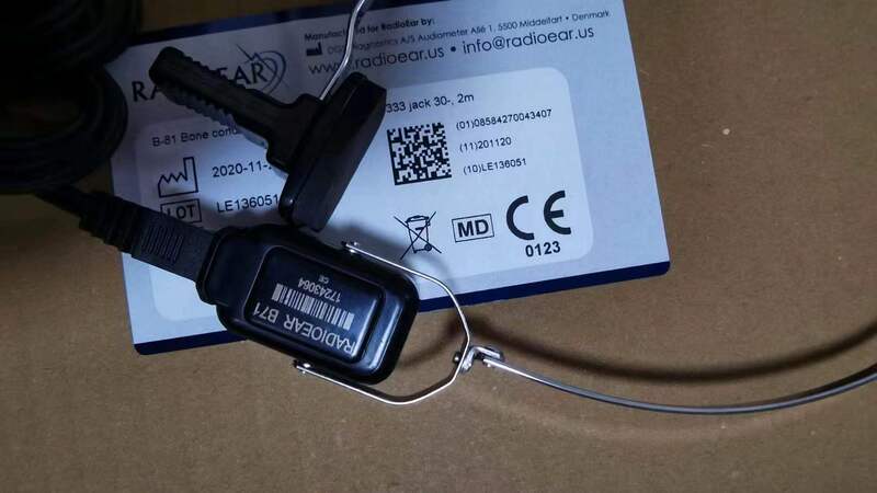 Imported Electronic Hearing Instrument Bone Conduction Headphones B71 Bone Conduction Headphones Imported from Denmark