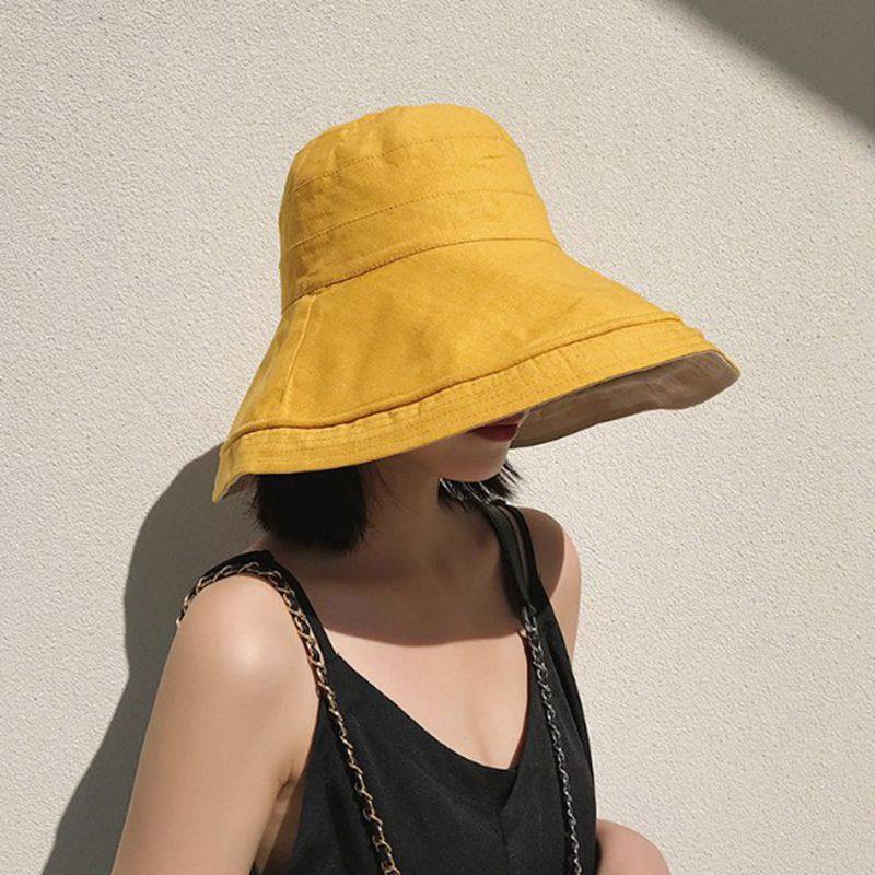 Japan hat children summer fisherman's hat Han version 100 hitch-bifacial sunscreen sunscreen anti-UV shade sun hat