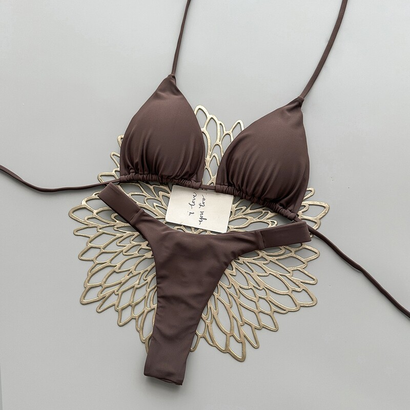 European and American Amazon Sexy Bikinis Cross-Border Multi-Color Hot Spring Vacation Surfing High-End Swimwear Women Bikini European and American Amazon Sexy Bikinis Cross-Border Multi-Color Hot Spring Vacation Surfing High-End Swimwear Women Bikini