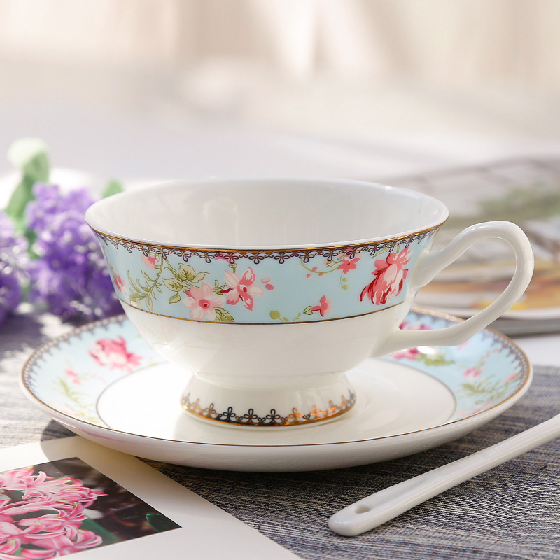 TaoJiYuan English ipads China coffee cups of Chinese style household utensils continental cup dish spoon ceramics contracted in the afternoon