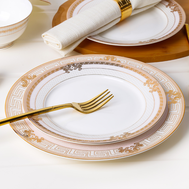 TaoJiYuan ipads porcelain tableware suit up phnom penh 50 heads of household European dishes suit Chinese dishes tangshan ceramics