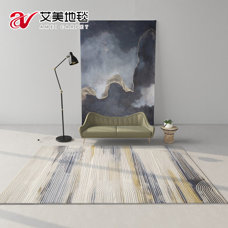 Modern minimalist light and luxurious carpet Living room Bedrooms full of Nordic sofa Tea Table Blanket Rooms Rectangular bedside blanket