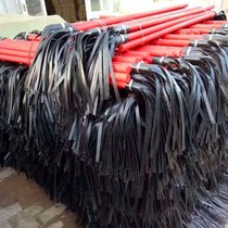 Fire torch forest rubber fire extinguishing mop fire whip broom steel wire pewter pole 2 No. 2 fire extinguishing tool