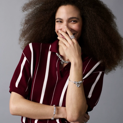 Pandora, серебряный ювелирный шарм в форме сердца, подарок на день рождения