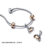 Пандора Пандора леденец ручной работы простые серебряные простые бусины «сделай сам» простые нишевые китайские подарки на День святого Валентина