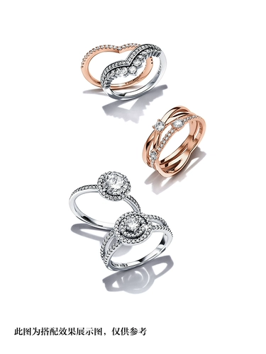 Pandora, классическое элегантное изысканное кольцо, серебро 925 пробы