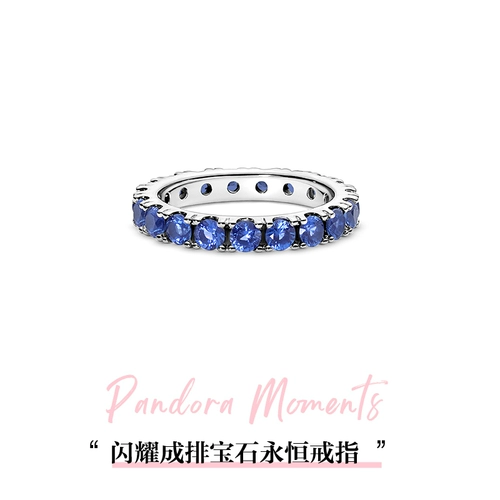 Pandora, дизайнерское кольцо, с драгоценным камнем, простой и элегантный дизайн, легкий роскошный стиль, подарок на день рождения