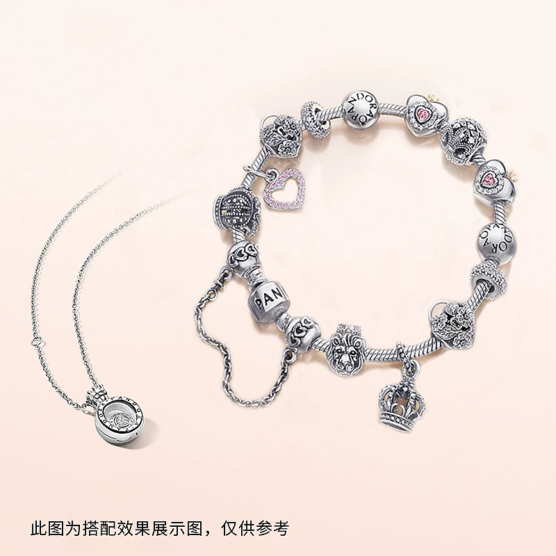 Pandora, design sophisticated jewelry charm, silver 925 sample, DIY